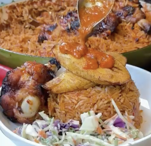 Smoky jollof and turkey