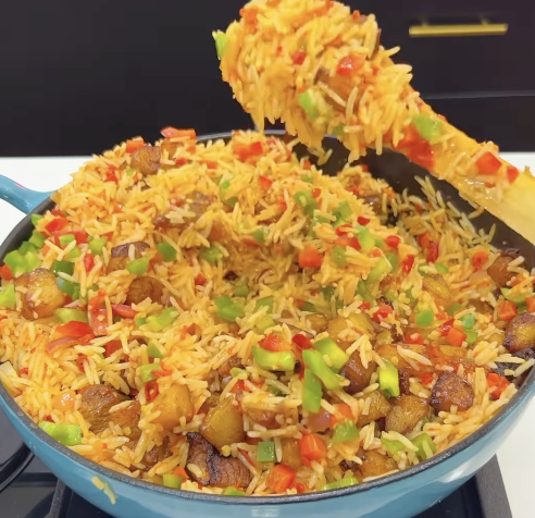 Beef Fried Rice plantain