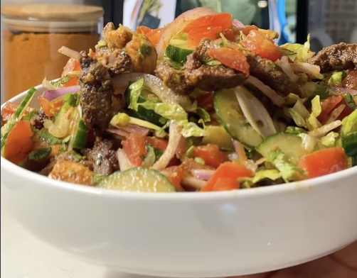 Suya Salad