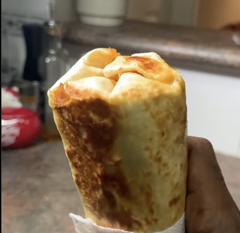 Ground beef wrap